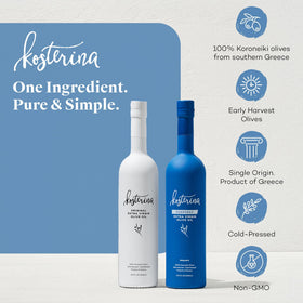 Kosterina Everyday Organic EVOO bottle suited for versatile cooking