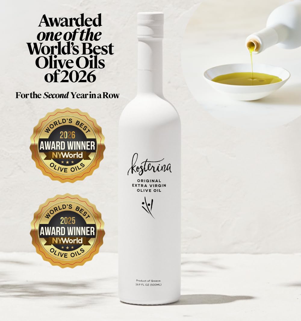 Kosterina Greek origin, premium flavor perfect for dipping bread.