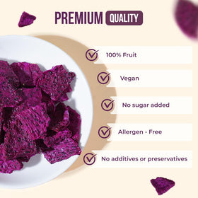 KOTHECHE ready-to-eat dragon fruit snack; perfect for hiking or work breaks.