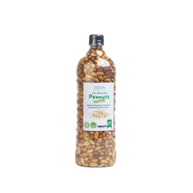 Kovafood fire roasted groundnuts packaging showcases natural ingredients and fresh crunch.