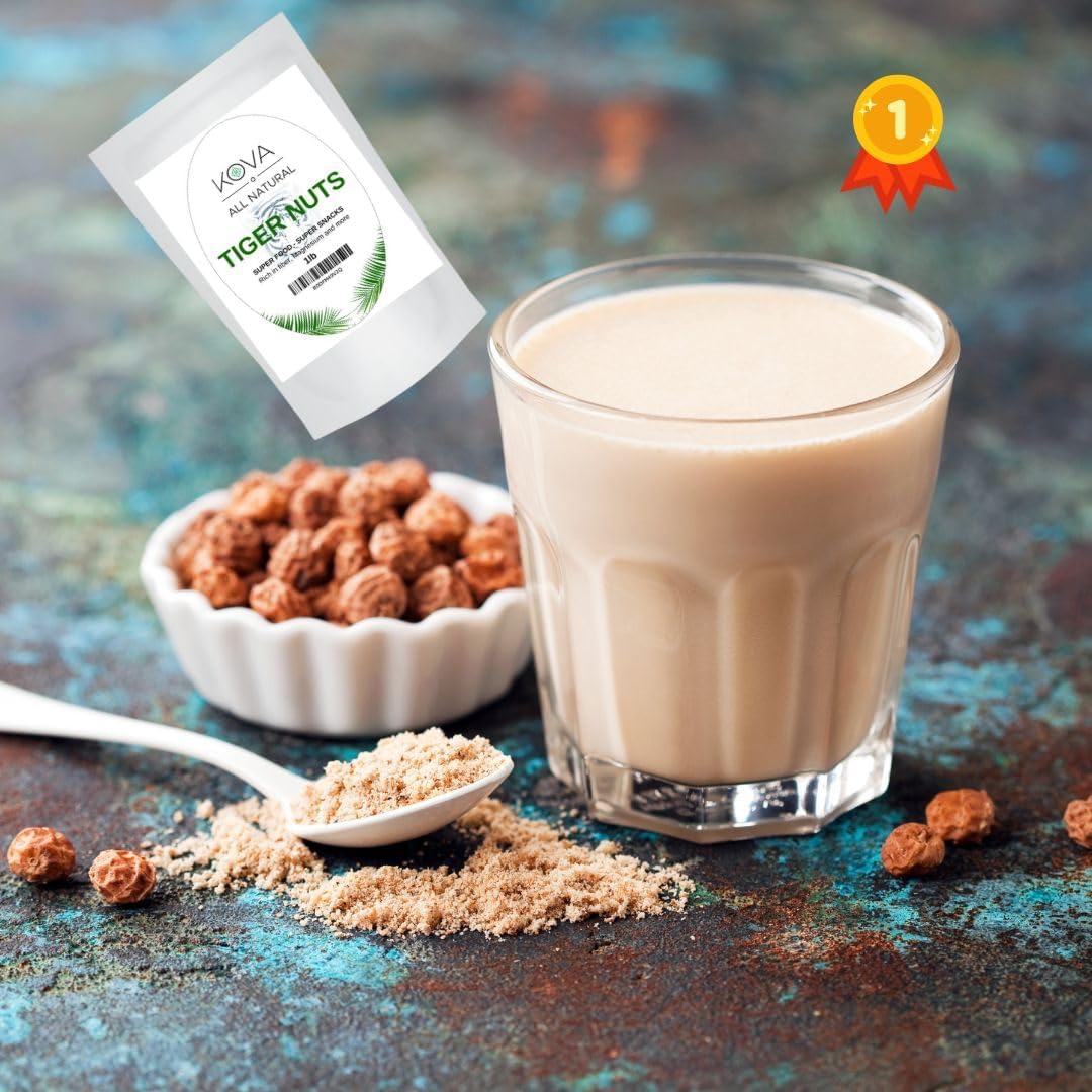 Kovafood tiger nuts nut-free snack suitable for allergy friendly kitchens.