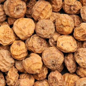 Kovafood tiger nuts sun-dried to maximize natural sweetness and chewy texture.