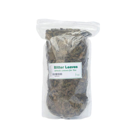 Kovafood whole bitter leaves pack ready for tea and traditional cooking.