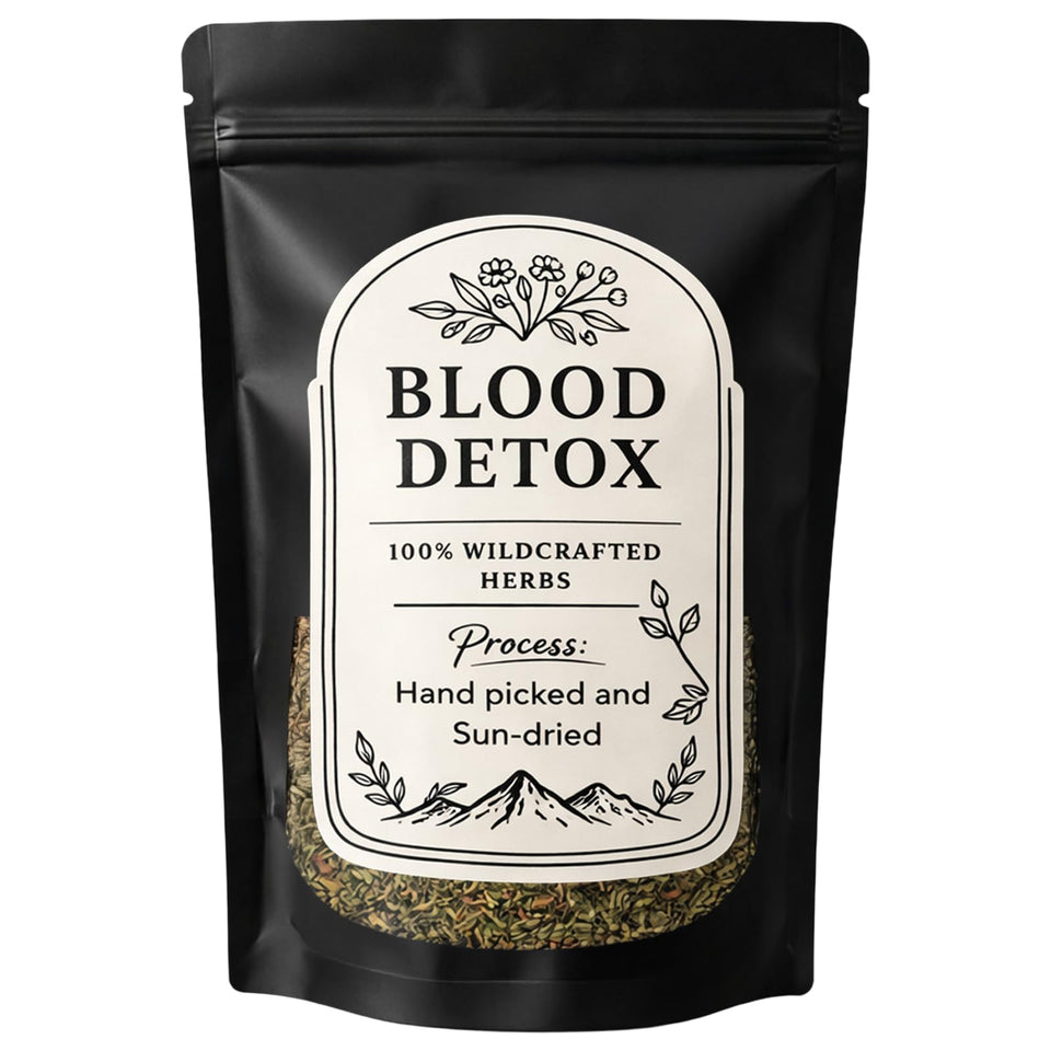 KOVGOCY Blood Detox Tea Jamaica packaging showcases traditional Jamaican blend.