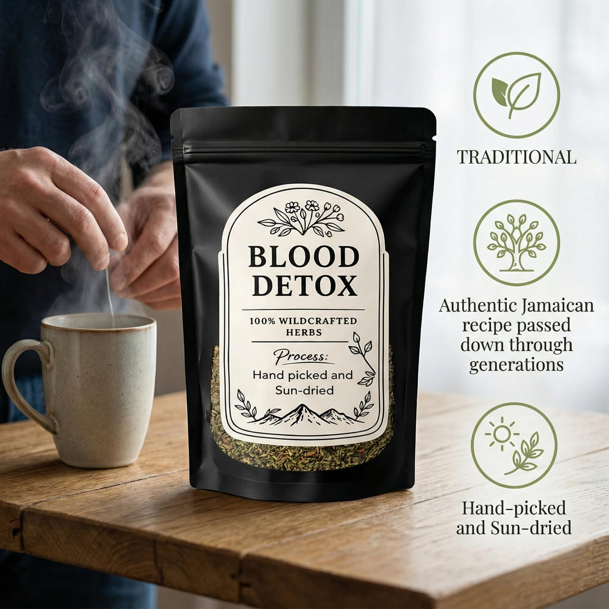 KOVGOCY Lotus Flower Flagweed blend delivers fragrant, balanced herbal notes.