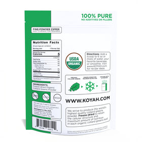 KOYAH collard greens powder scoop for easy, measured servings