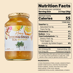 Serving KPANTRY Yuja Tea hot or iced highlights caffeine-free comfort and aroma.