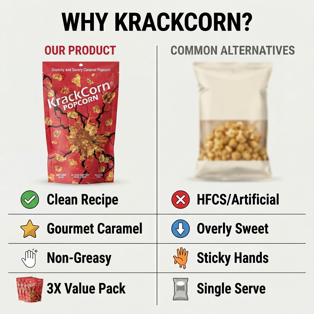 KrackCorn bulk snack pack for versatile sharing