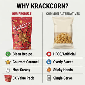 KrackCorn bulk snack pack for versatile sharing