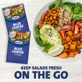 Kraft Blue Cheese Dressing portable pack for on-the-go meals