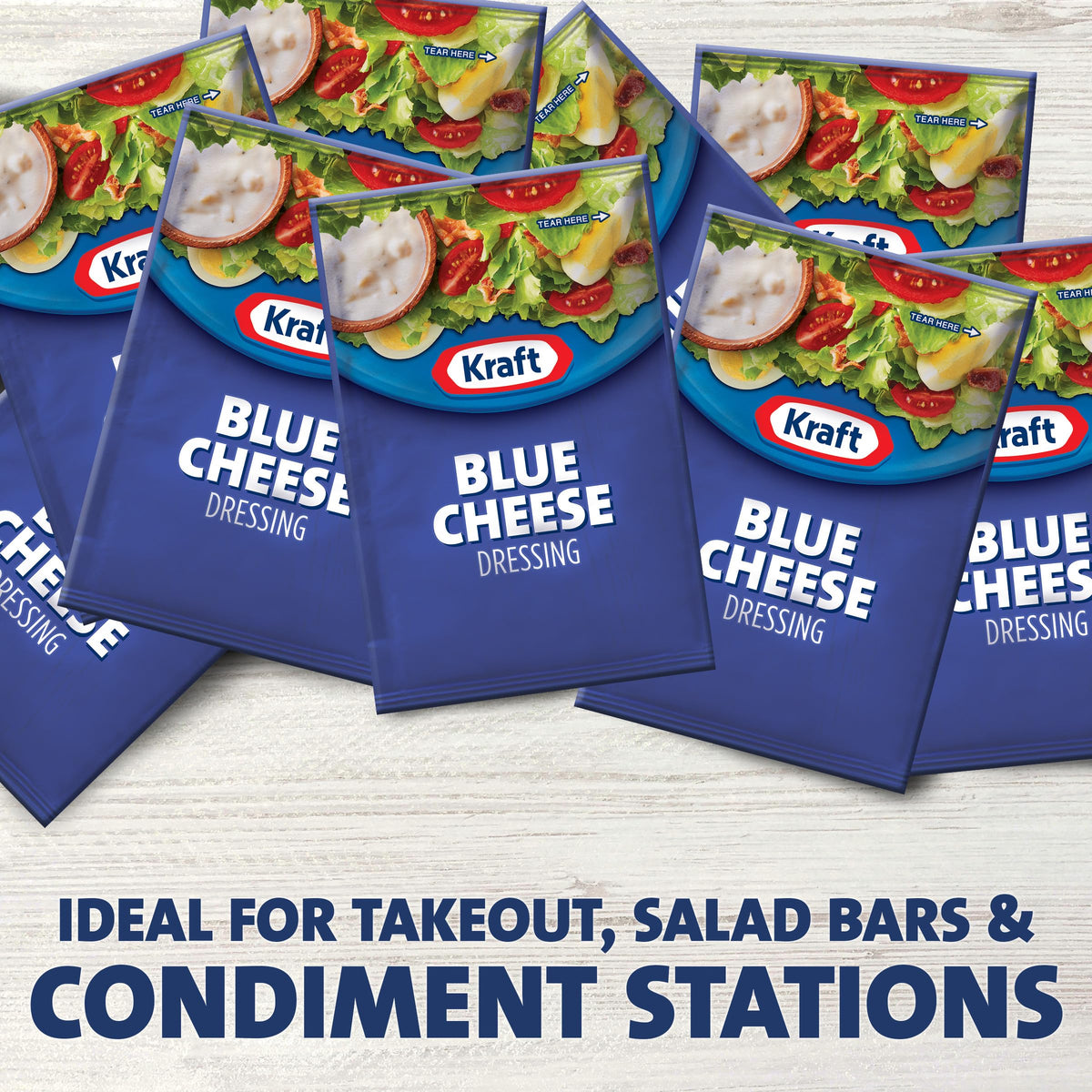 Kraft Blue Cheese Dressing for snack dipping and flavor upgrades