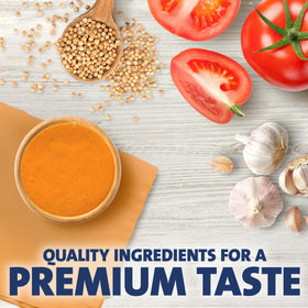 Kraft Creamy French Dressing dipping vegetables shows creamy dip for fresh sides.