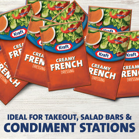 Kraft Creamy French Dressing pairing with grilled meats offers versatility.