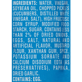 Kraft Creamy Tartar Sauce packet on the go offers convenient portion control for meals.