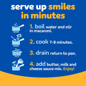 Kraft Mac and Cheese family dinner table with bowls