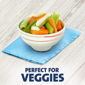 Kraft Ranch dipping for nuggets or fries showcases versatile sauce option.