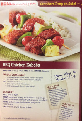 Kraft Shake N Bake BBQ Glaze oven-crisp chicken for quick meals