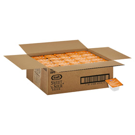 Kraft Sweet n' Sour Sauce packet enhances wontons and potstickers with tangy balance.