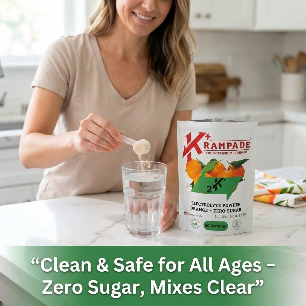 Krampade kitchen counter bottle for daily hydration