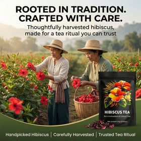 Kranla Hibiscus Tea Bags Compostable Packaging supports sustainable options