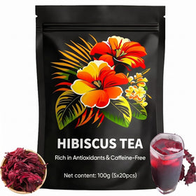 Kranla Hibiscus Tea Bags Packaging eco-friendly daily ritual
