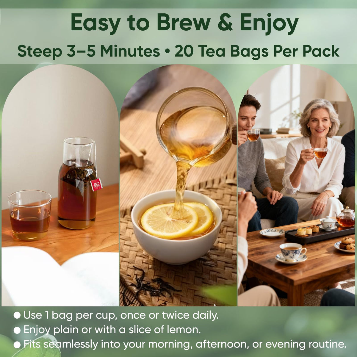 Morning ritual with Kranla Oolong tea supports a calm start