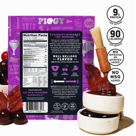 KRAVE 4-pack 2.7 oz snacks ready for on-the-go fueling.