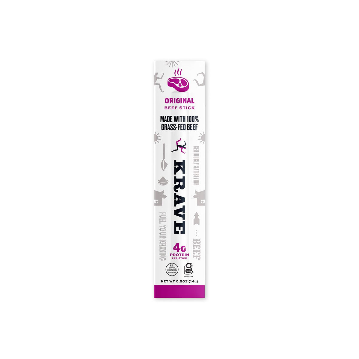 KRAVE Minis beef texture and flavor close-up