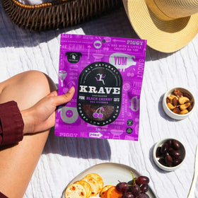 KRAVE protein-rich jerky for active lifestyles and quick meals.