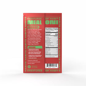 Scoop and label emphasize controlled, plant-based protein portions