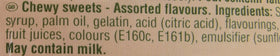 Krema Regal'ad cherry fruit chewy candy, vibrant flavor for a quick pick-me-up.