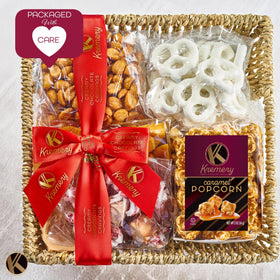 Kremery honey roasted peanuts, rich, toasty flavor.
