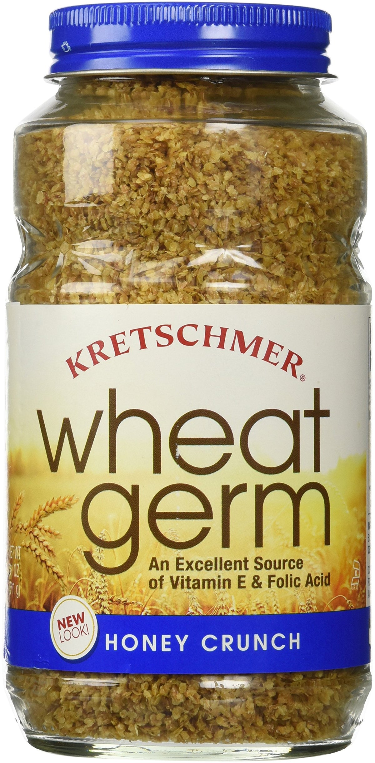 Kretschmer Wheat Germ Honey Crunch cereal pack, protein-rich breakfast option