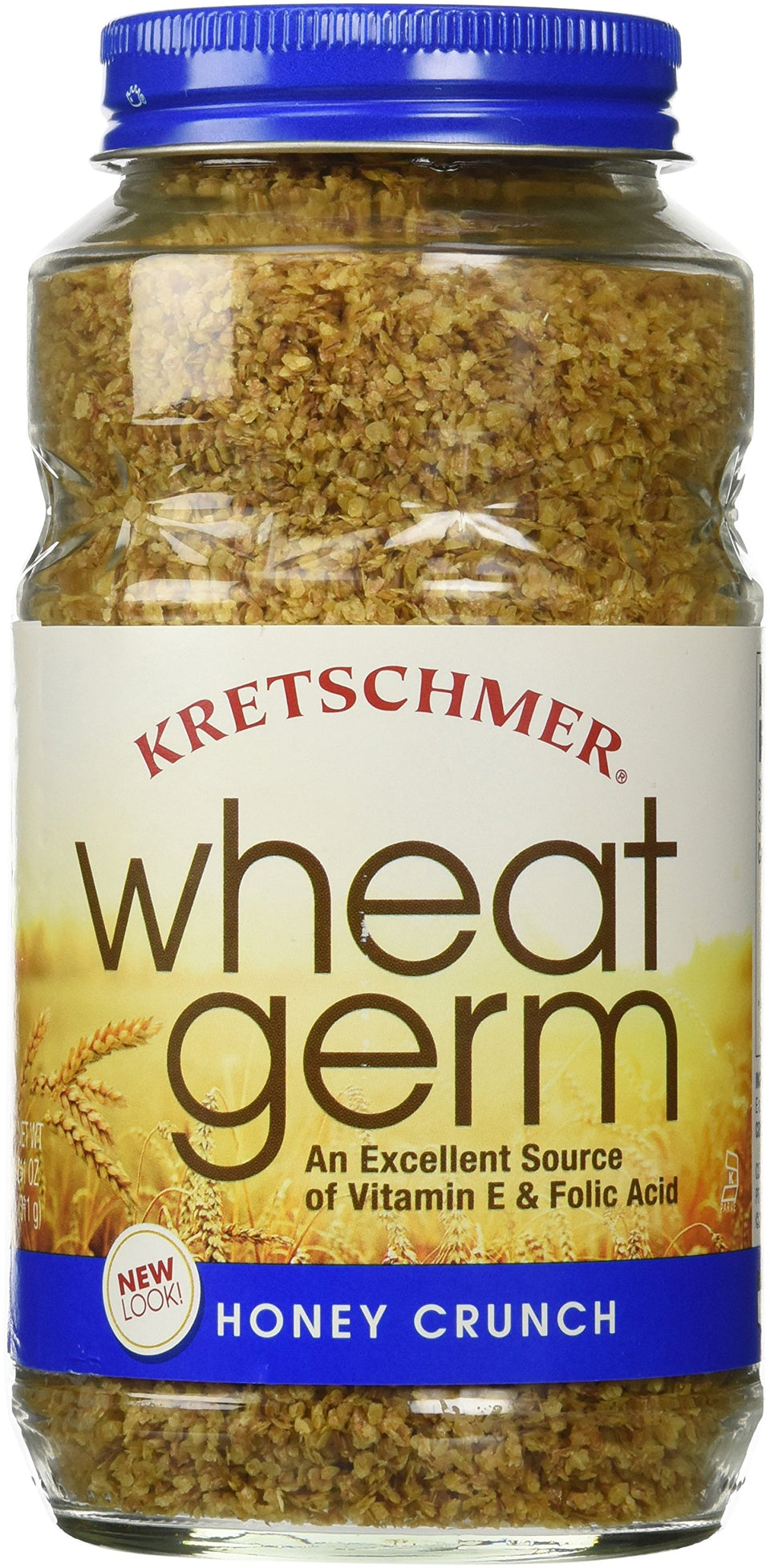 Kretschmer Wheat Germ Honey Crunch cereal pack, protein-rich breakfast option