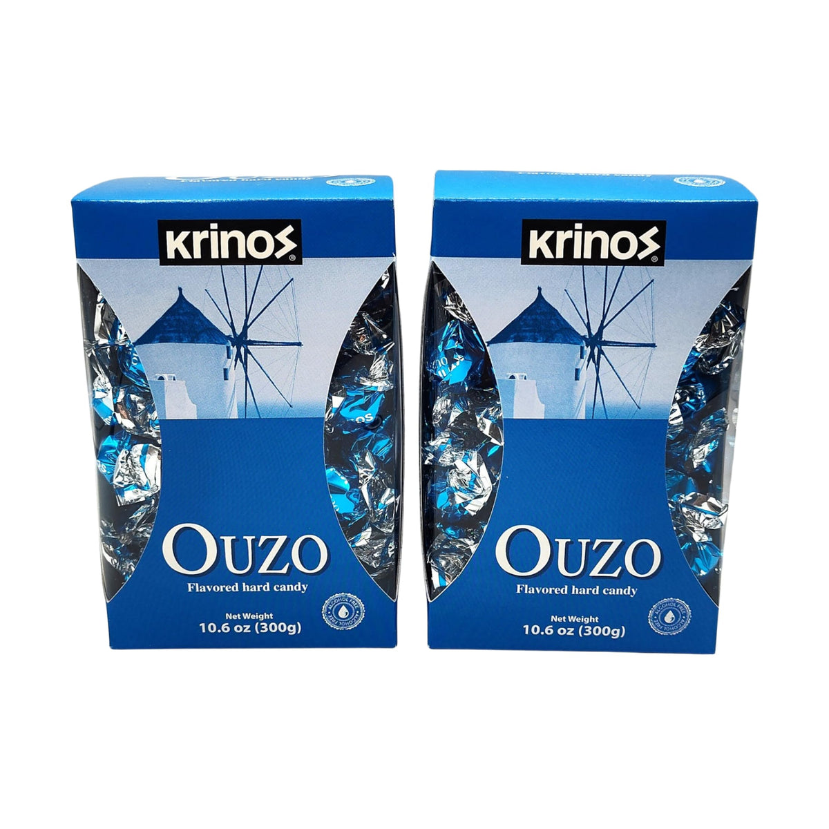 Krinos Ouzo Candy Greek favorite with licorice flavor, ideal for party trays