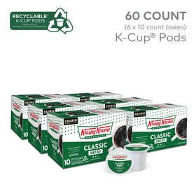 Aromatically rich Krispy Kreme decaf pods for your morning ritual.