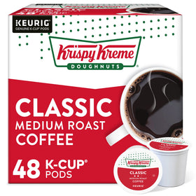 Krispy Kreme Doughnuts Classic coffee pod pack for easy morning flavor on demand