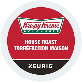 Krispy Kreme K-Cup pod image showing recyclable packaging for eco-conscious coffee rituals.