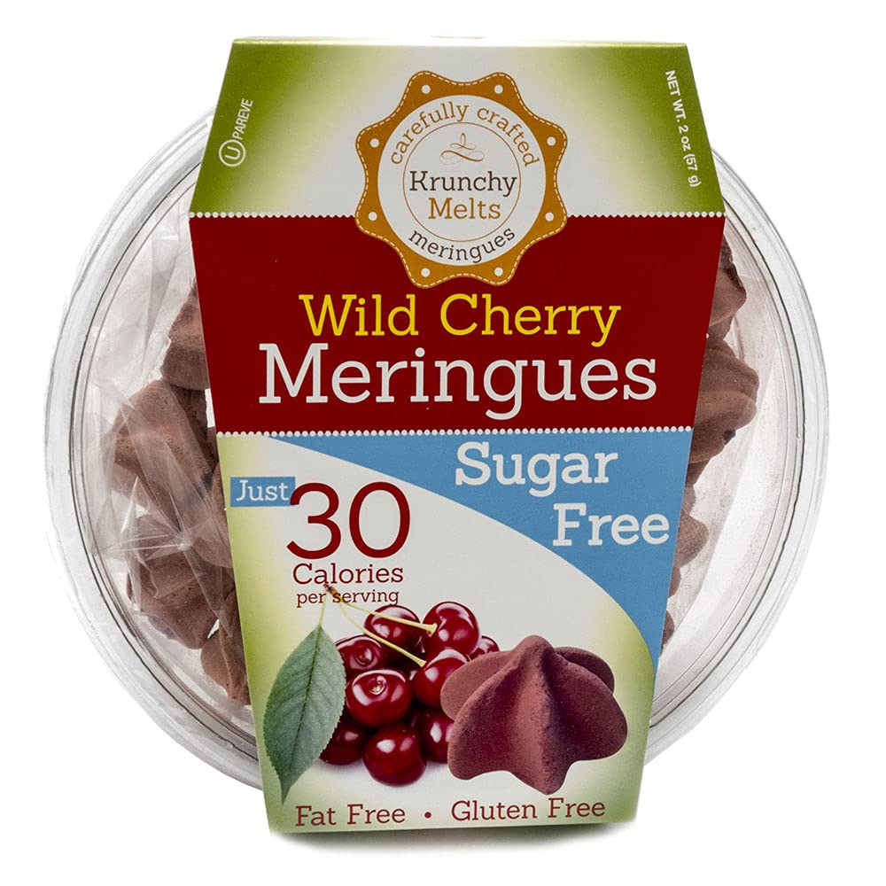 Krunchy Melts gluten-free and dairy-free labeling, allergy-friendly snack option.