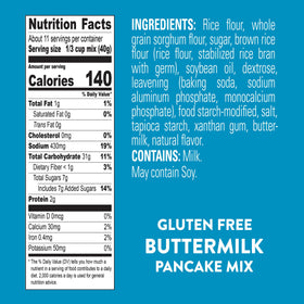 Clear packaging showcases a delicious gluten-free breakfast option.