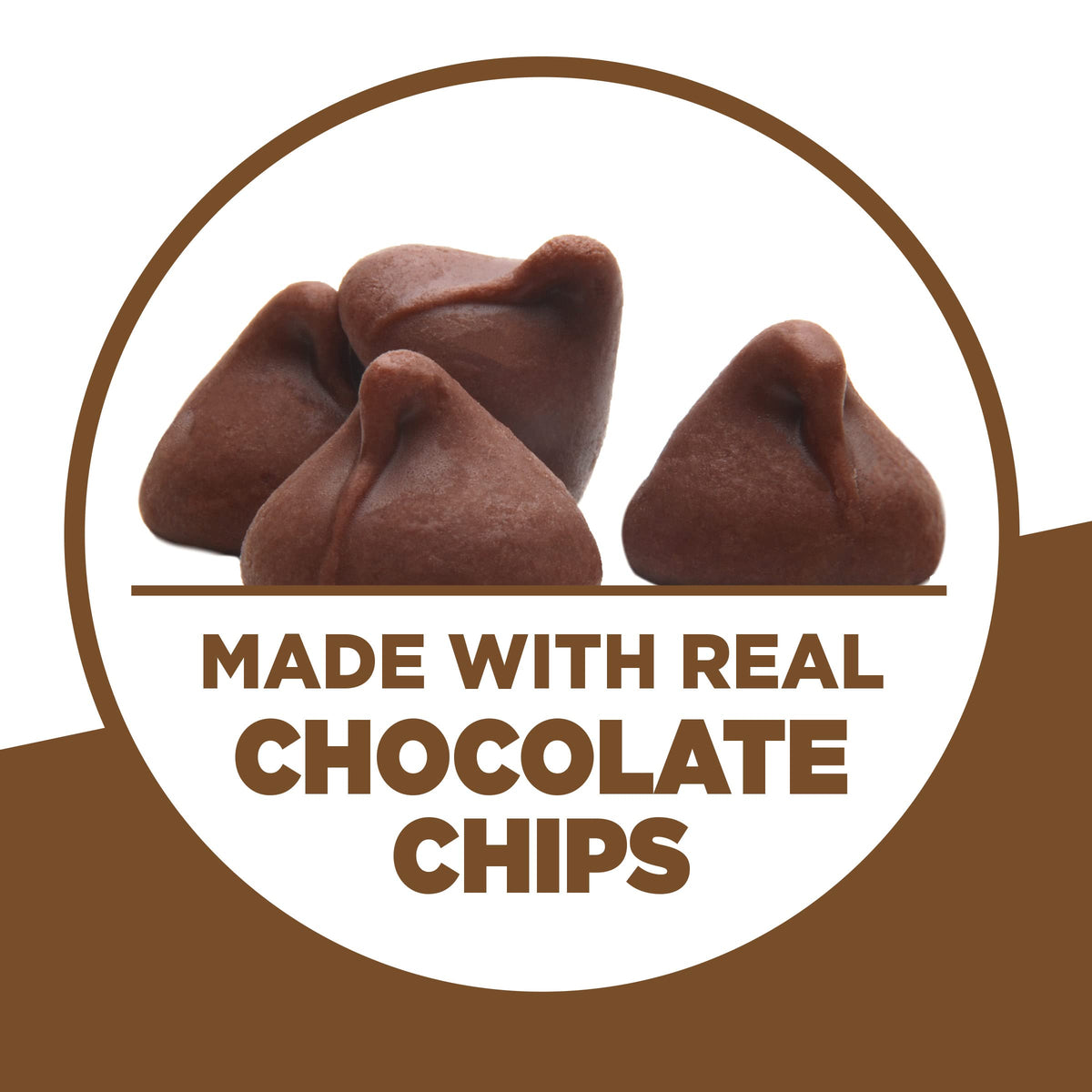 Krusteaz Double Chocolate Muffin Mix muffin tops revealing fudgy centers