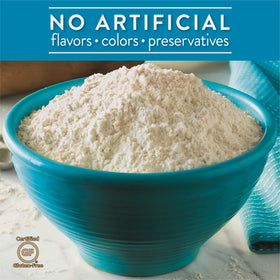 Krusteaz gluten free flour pack shot ready for convenient cooking