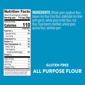 1:1 substitution makes Krusteaz flour easy for gluten free baking
