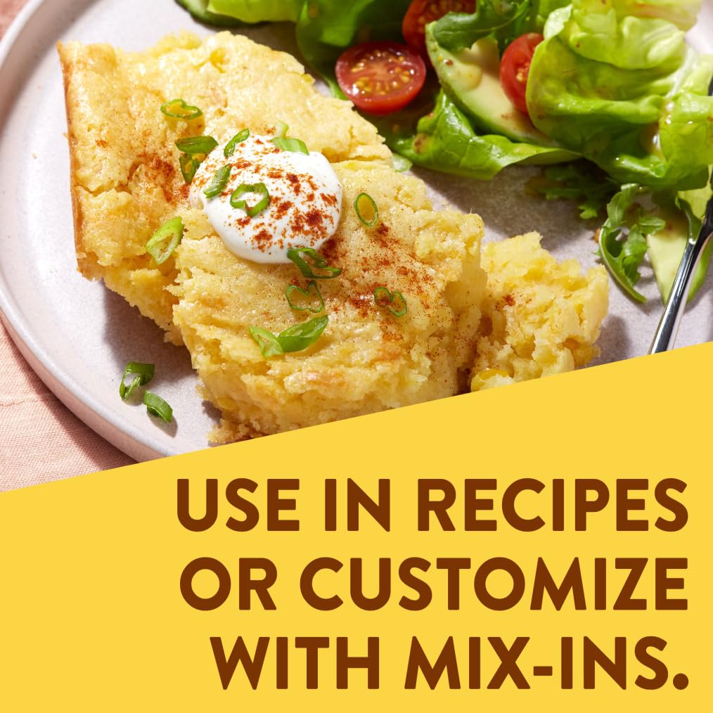 Krusteaz Honey Cornbread Mix mini muffins, versatile snack option