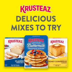 Krusteaz Meyer Lemon Pound Cake slice ready to serve.