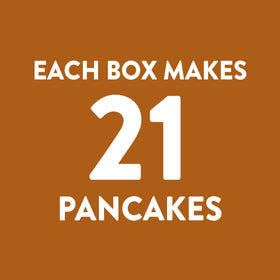 Krusteaz pancake mix contains no artificial flavors or preservatives.