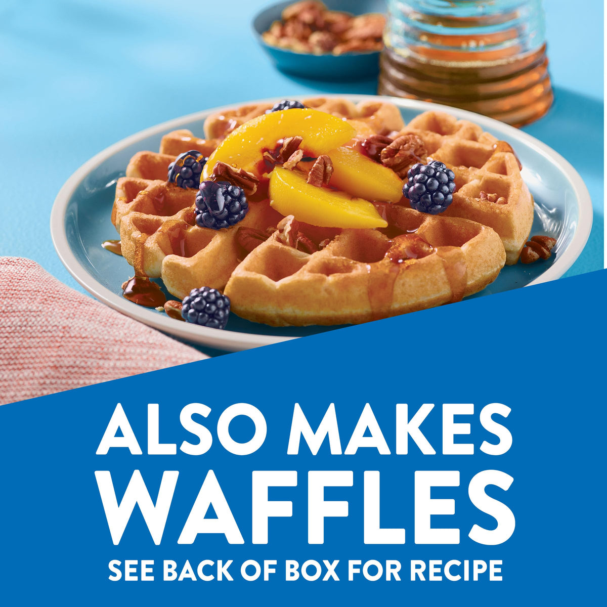 Krusteaz pancake mix contains no artificial flavors colors or preservatives.