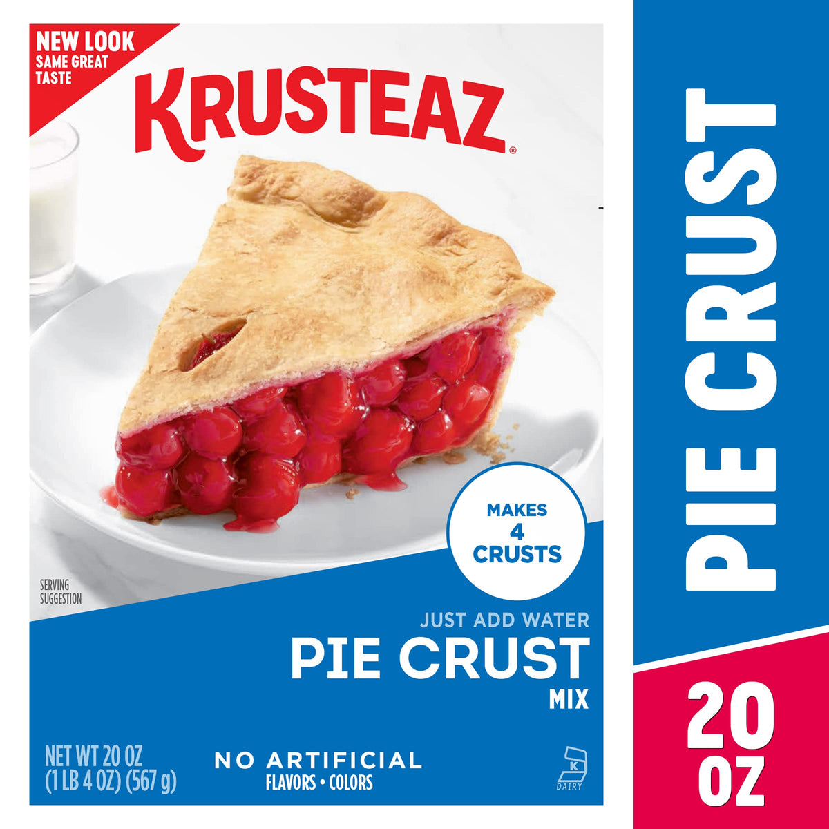 Rolled Krusteaz dough being shaped into a crust on the board.