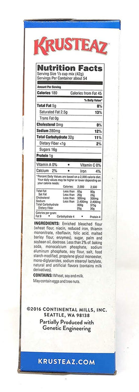 Krusteaz Professional All-Purpose Muffin Mix pour-batter into cups for even bake results.