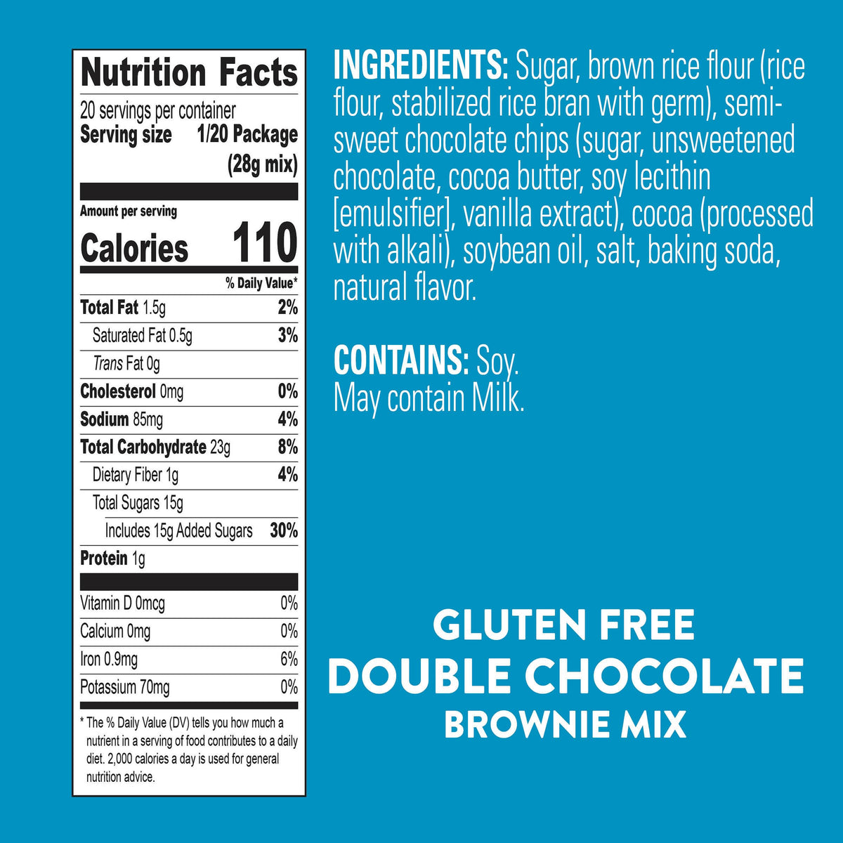 Sliced Krusteaz brownies reveal fudgy interior and chocolatey goodness.